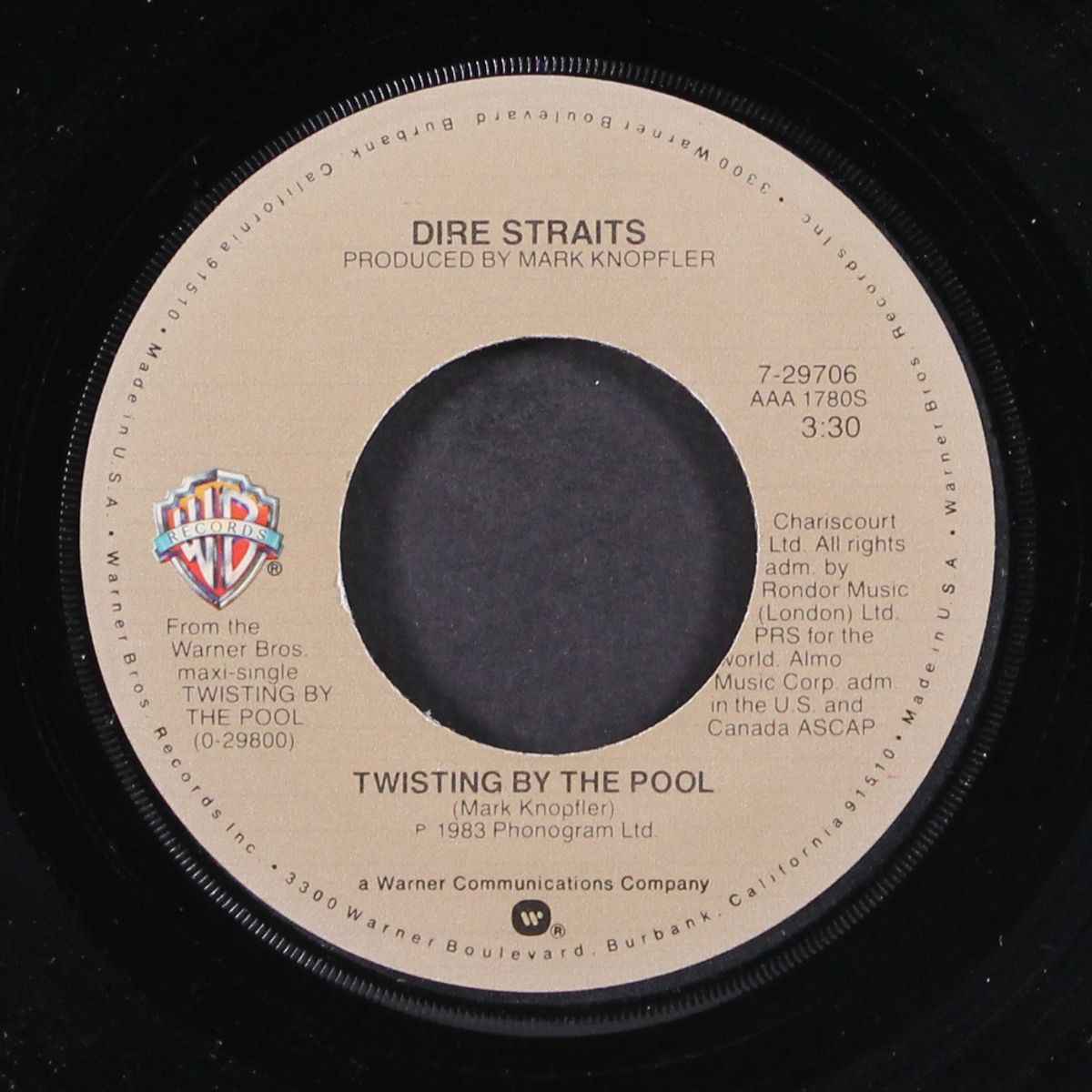 twisting by the pool / badges, posters, stickers, t-shirts by DIRE STRAITS
