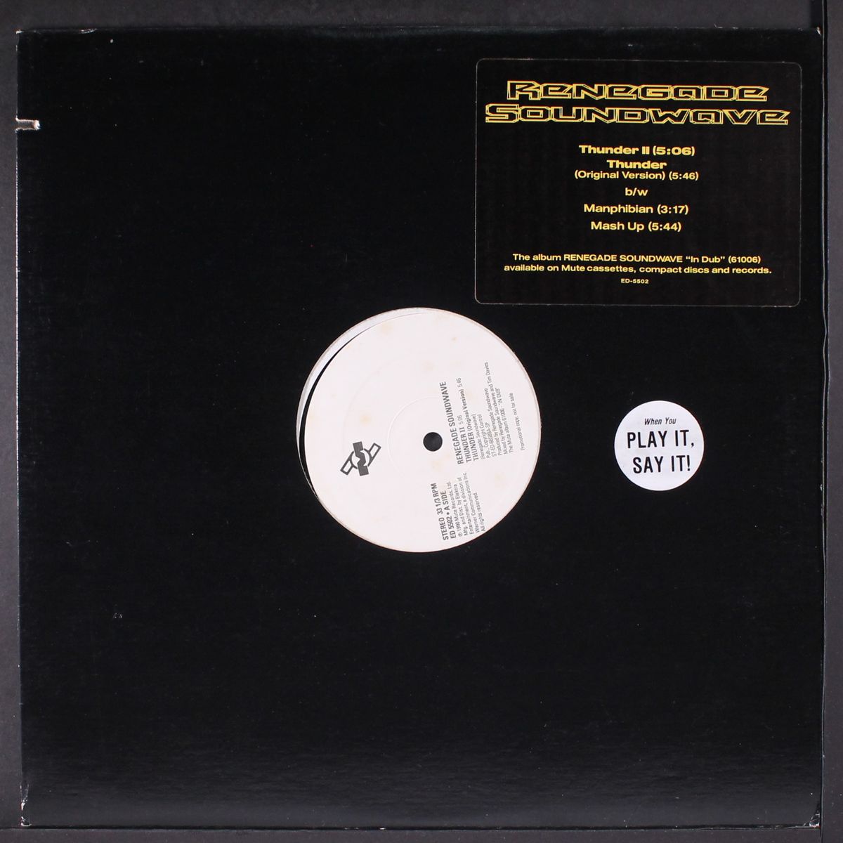 thunder 2 by RENEGADE SOUNDWAVE