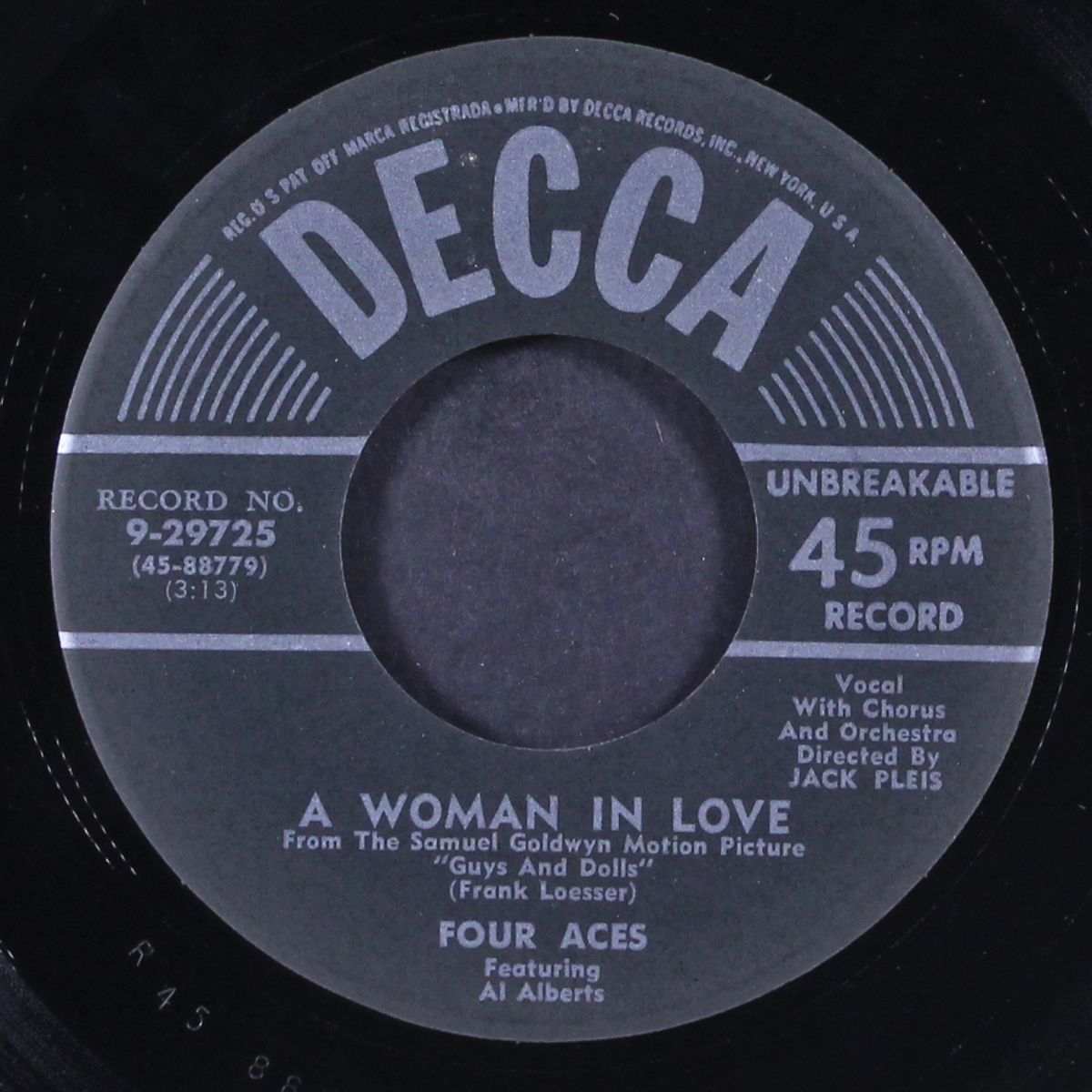 a woman in love by FOUR ACES