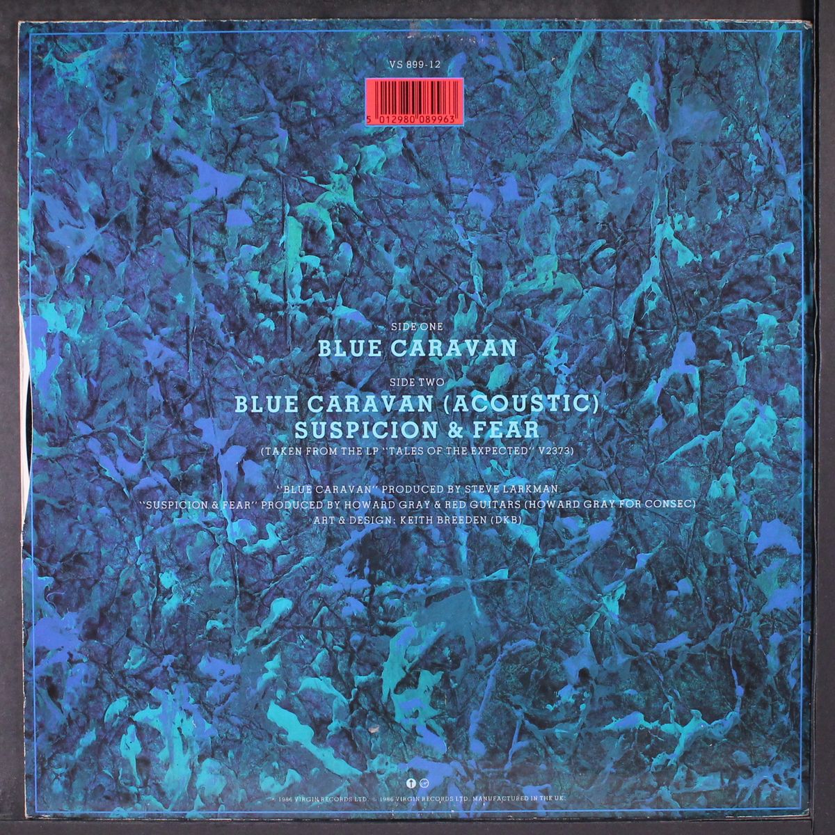 blue caravan by RED GUITARS