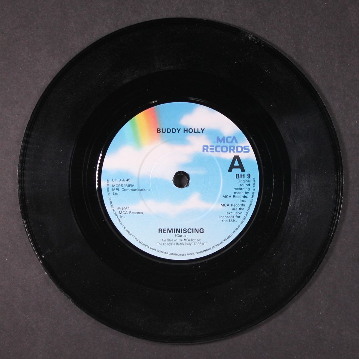 reminiscing / baby i don't care by BUDDY HOLLY