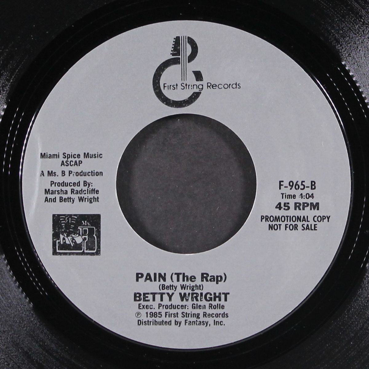 pain / pain (the rap) by BETTY WRIGHT