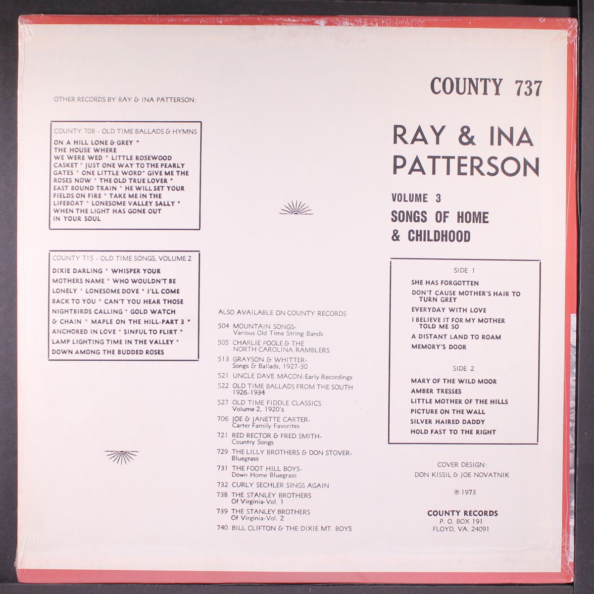 songs of home and childhood, vol. 3 by RAY & INA PATTERSON