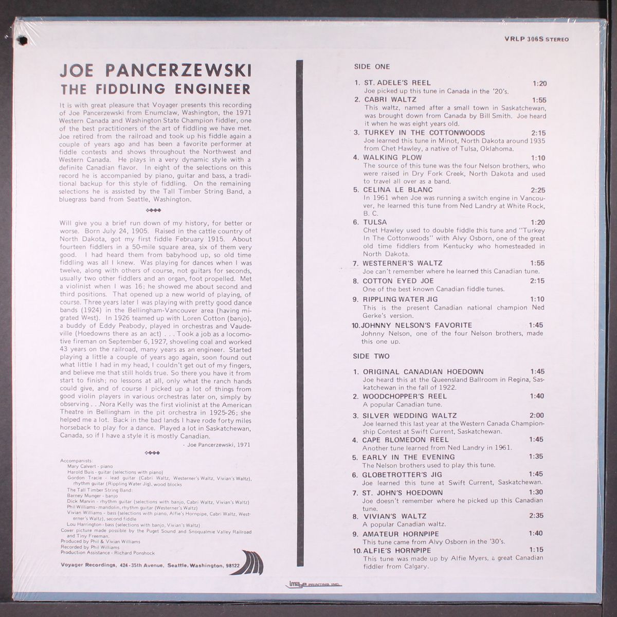 the fiddling engineer by JOE PANCERZEWSKI