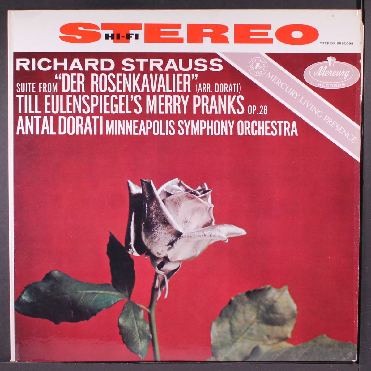 strauss: der rosenkavalier suite / till eulenspiegel's merry pranks by ANTAL DORATI