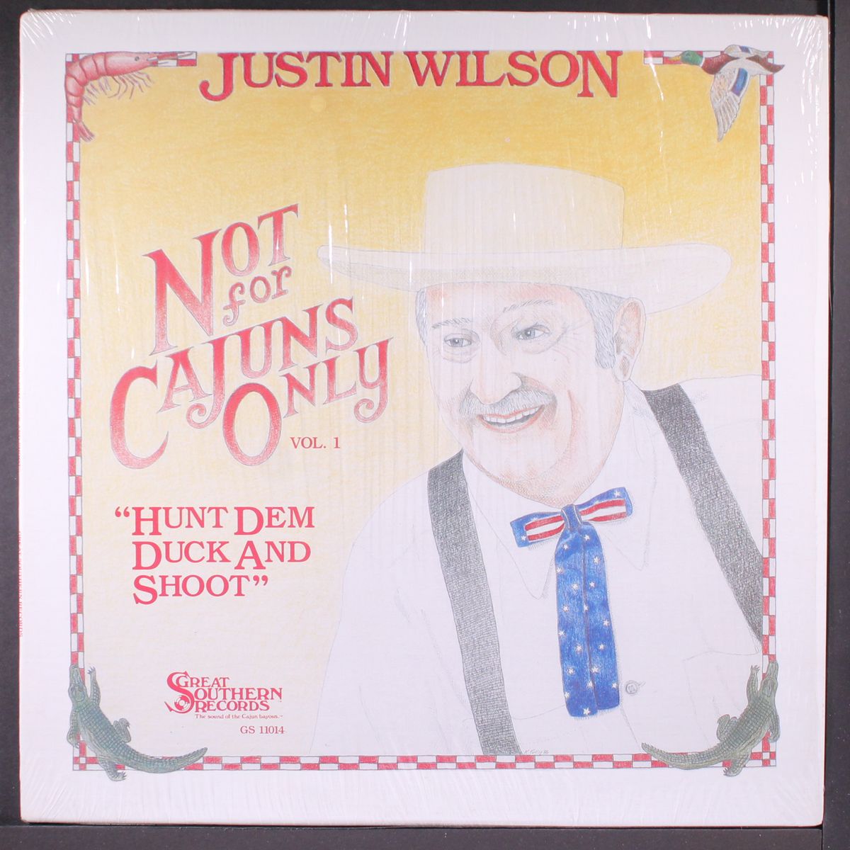 not for cajuns only, vol. 1 by JUSTIN WILSON
