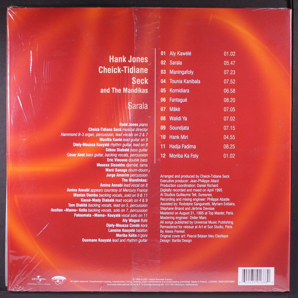 sarala by HANK JONES