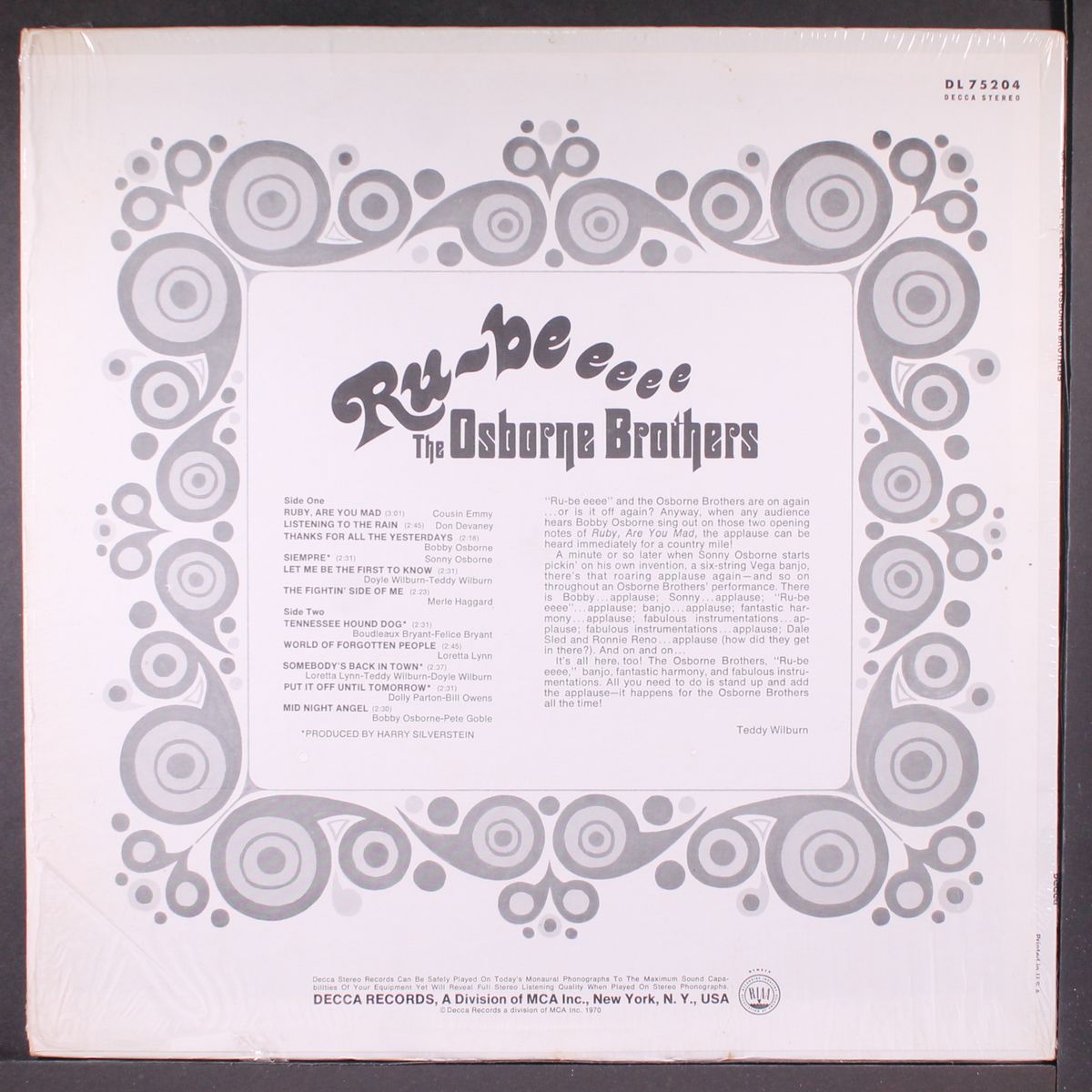 ru be eeee by OSBORNE BROTHERS
