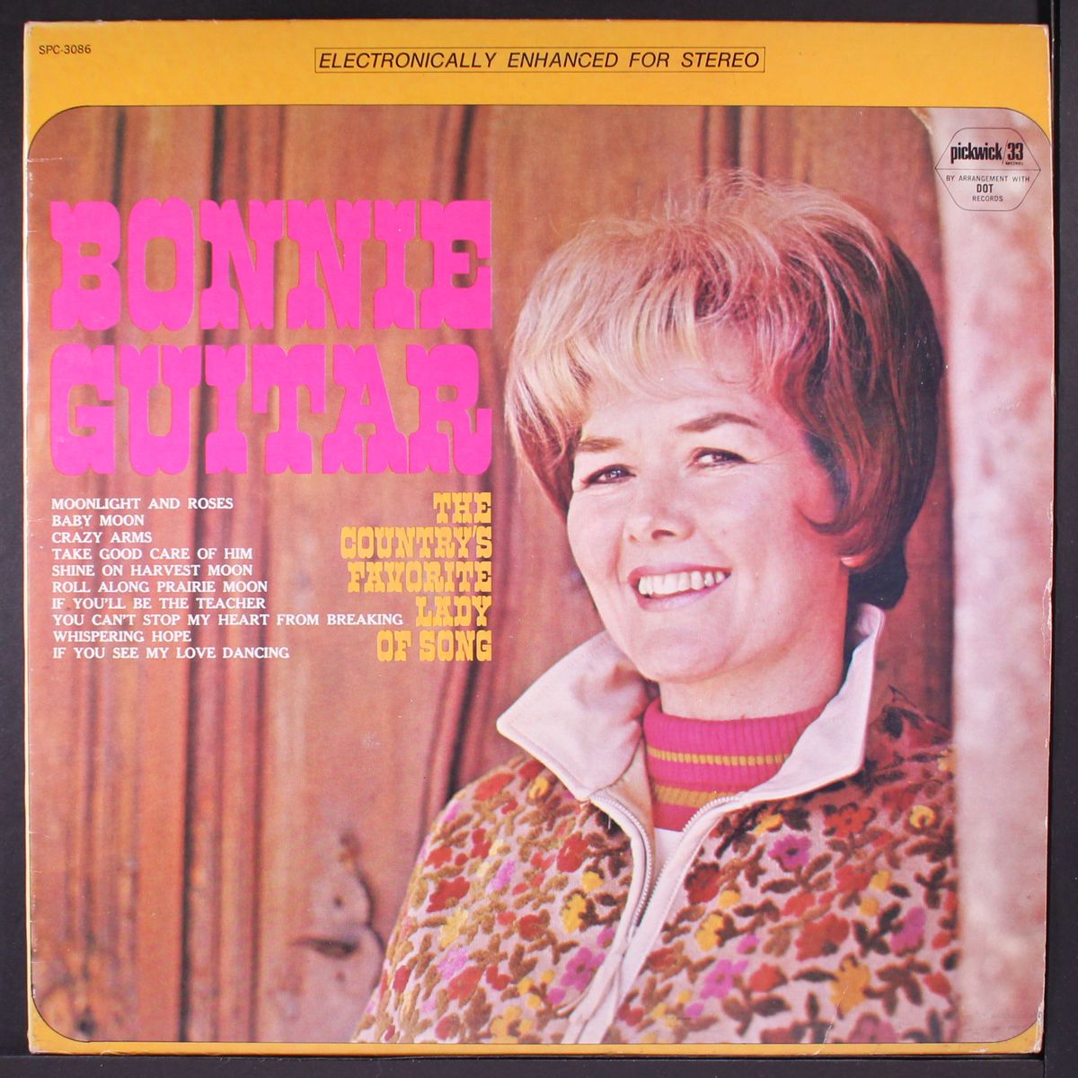 the country's favorite lady of song by BONNIE GUITAR