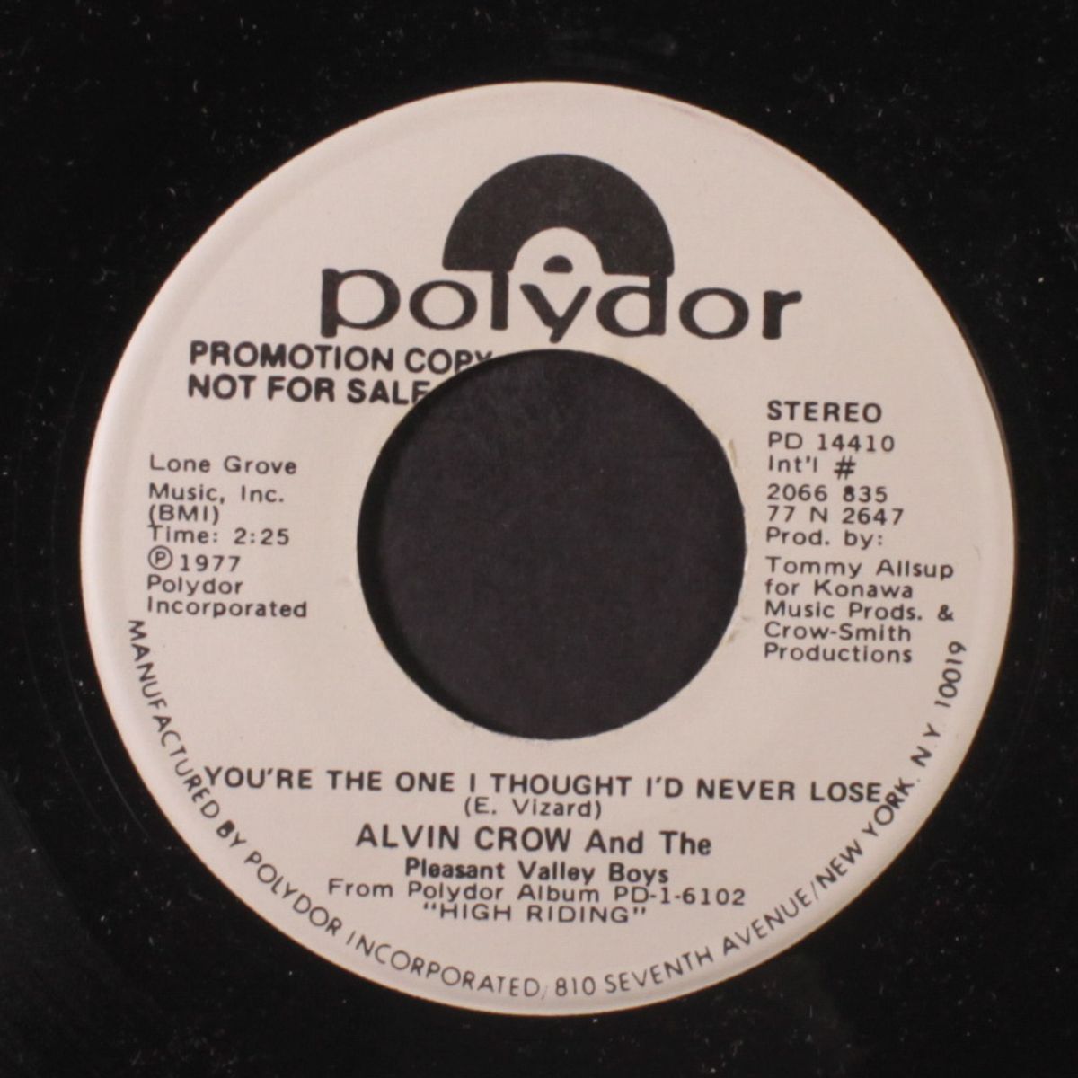 crazy little mama by ALVIN CROW & PLEASANT VALLEY BOYS