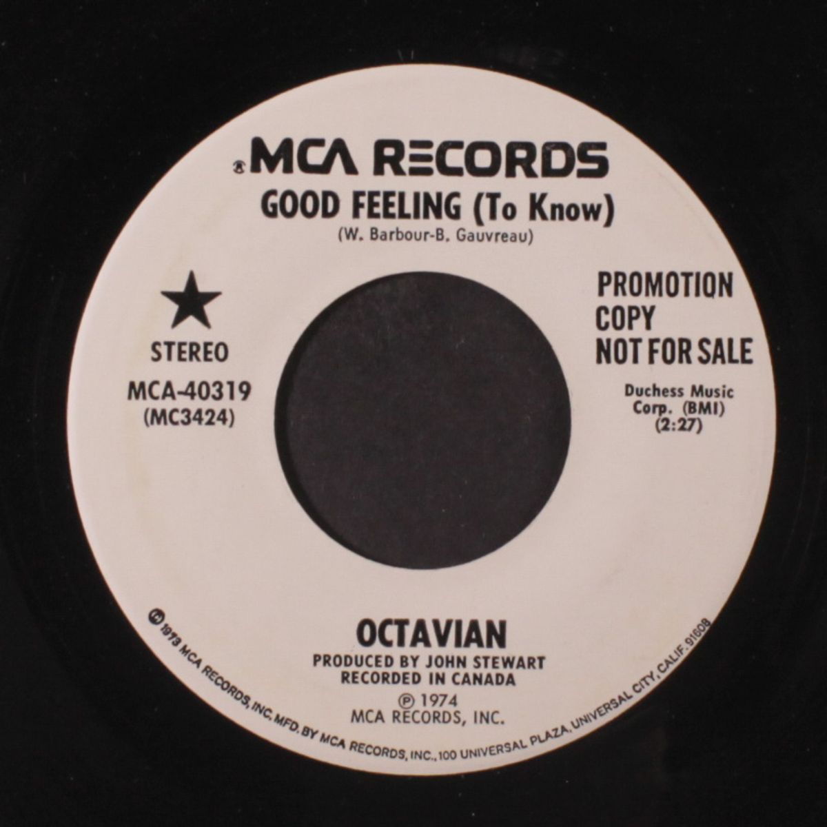 good feeling (to know) by OCTAVIAN