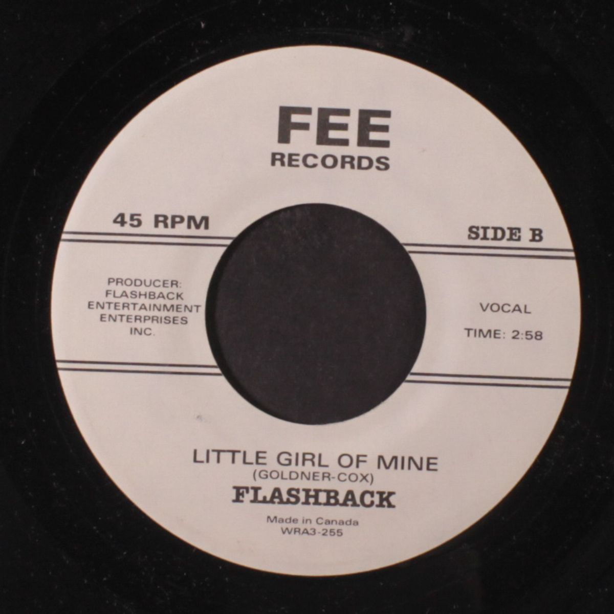 little girl of mine / in the still of the night by FLASHBACK