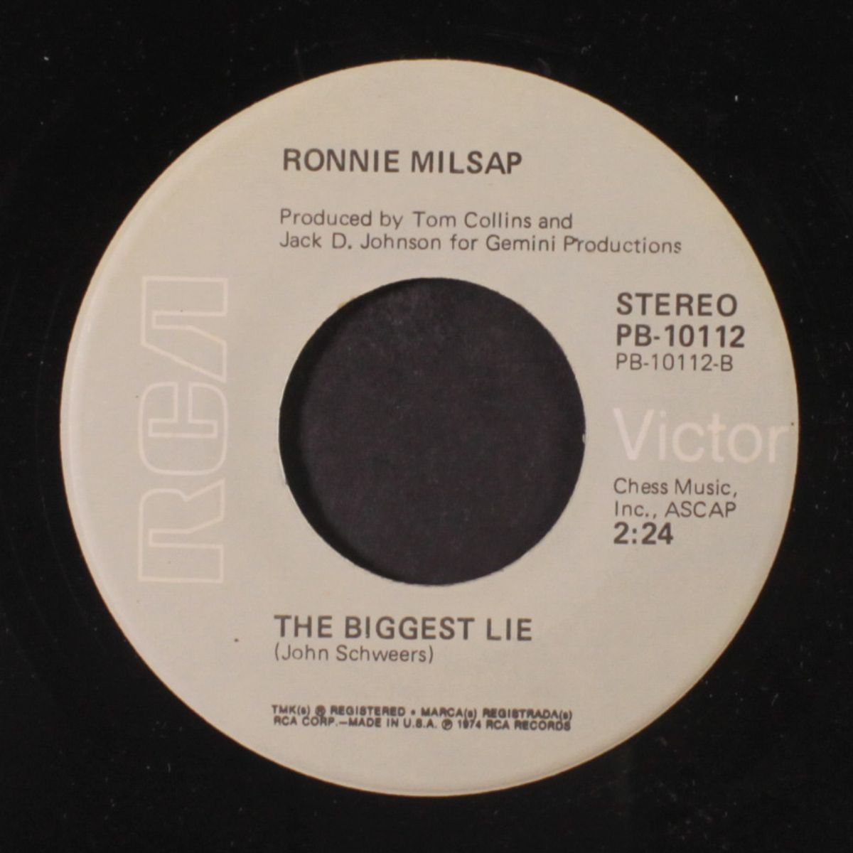 a legend in my time by RONNIE MILSAP