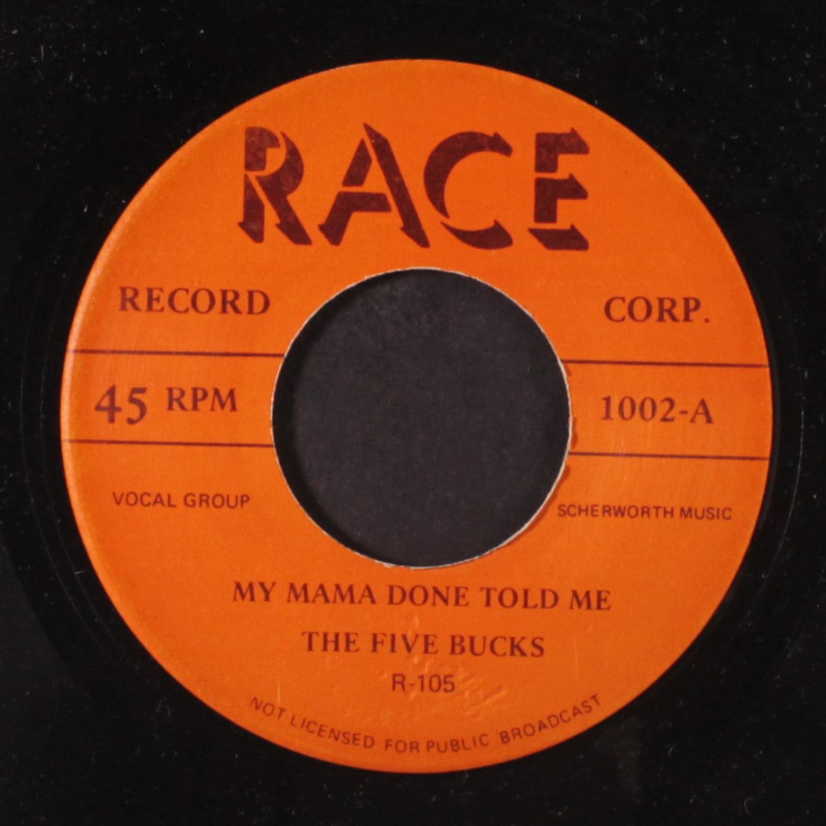 my mama done told me / alone and blue by FIVE BUCKS