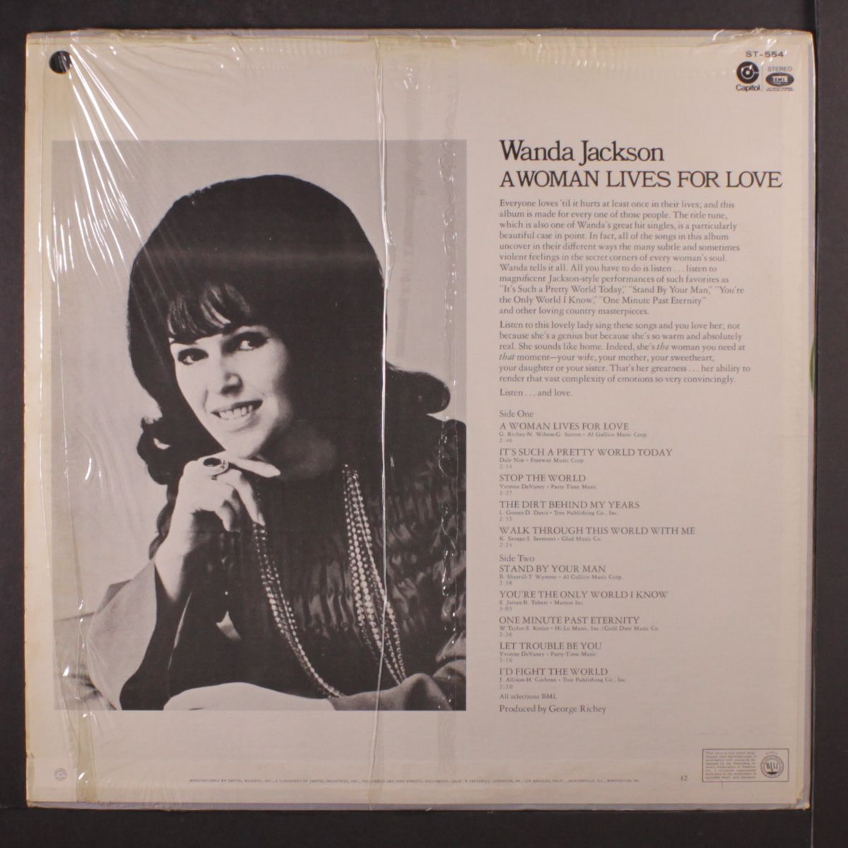 a woman lives for love by WANDA JACKSON