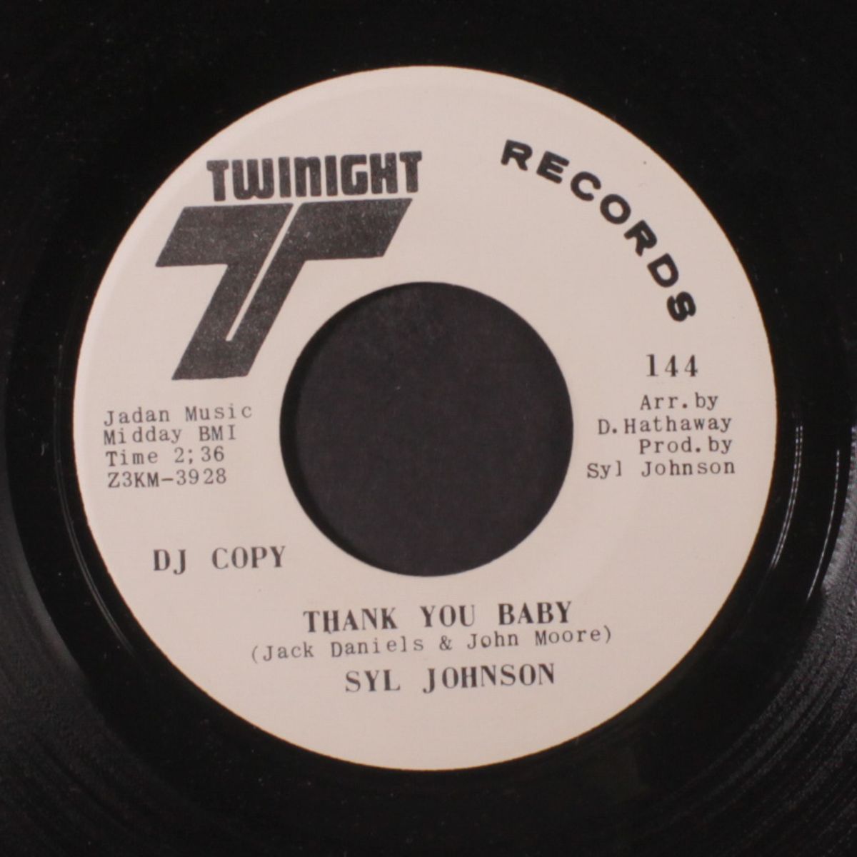 we do it together / thank you baby by SYL JOHNSON