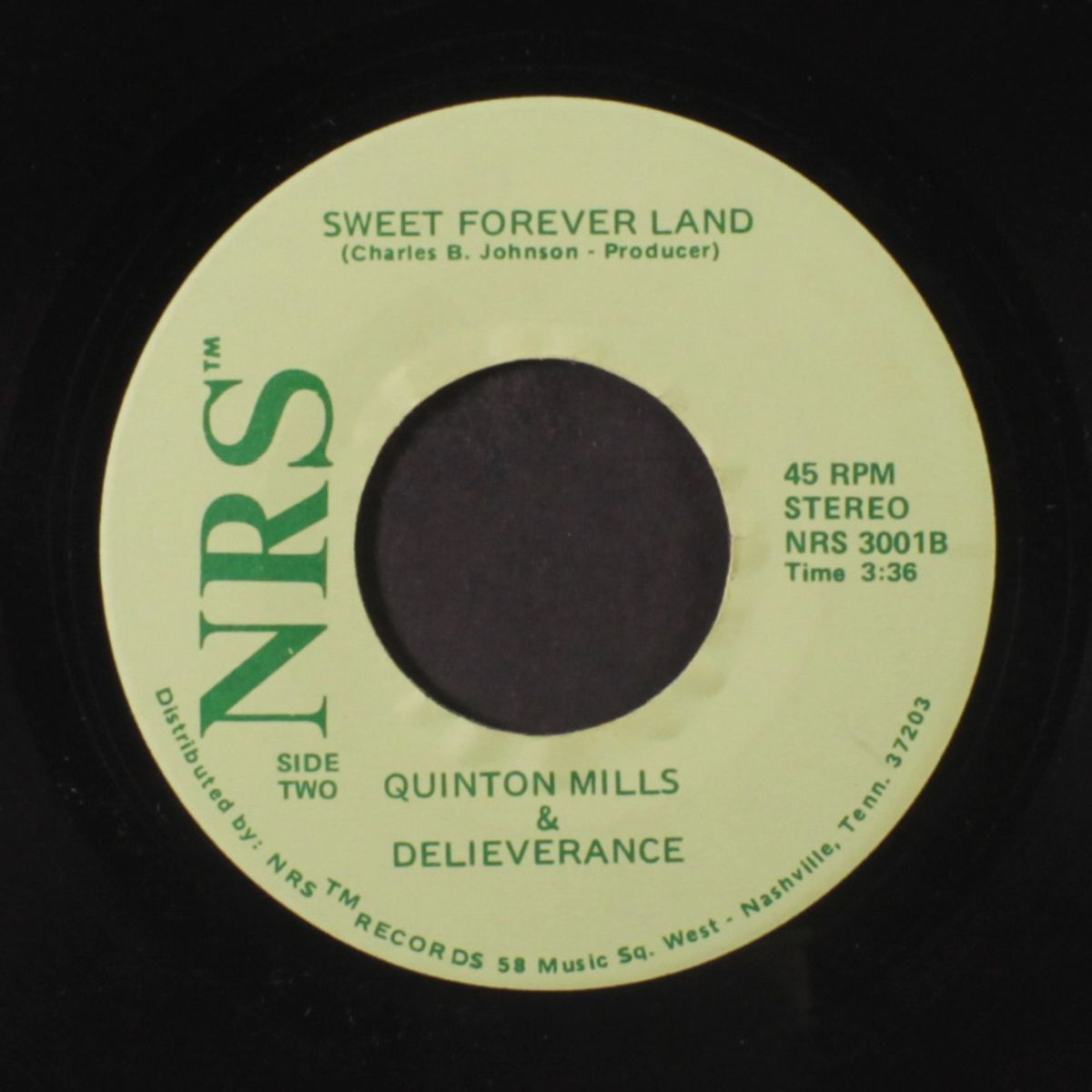 shelter in the storm / sweet forever land by QUINTON MILLS & DELIVERANCE