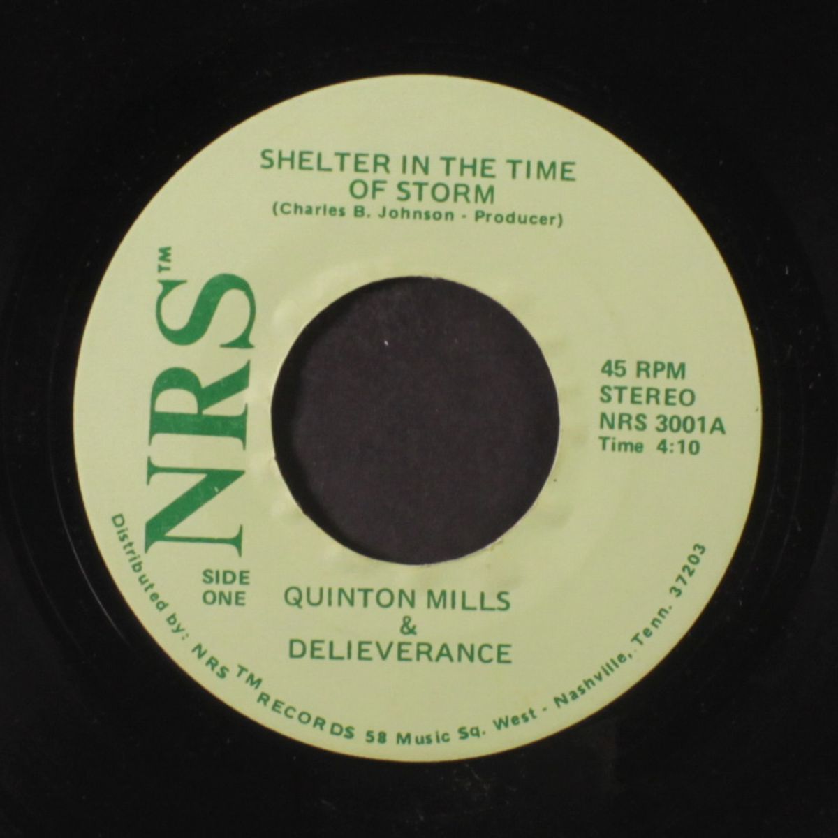 shelter in the storm / sweet forever land by QUINTON MILLS & DELIVERANCE