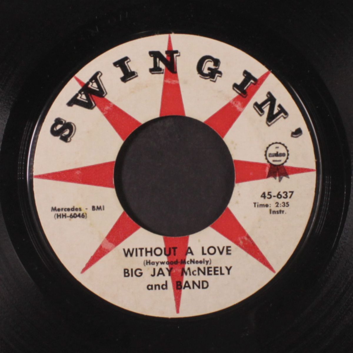 the squat / without a love by BIG JAY MCNEELY