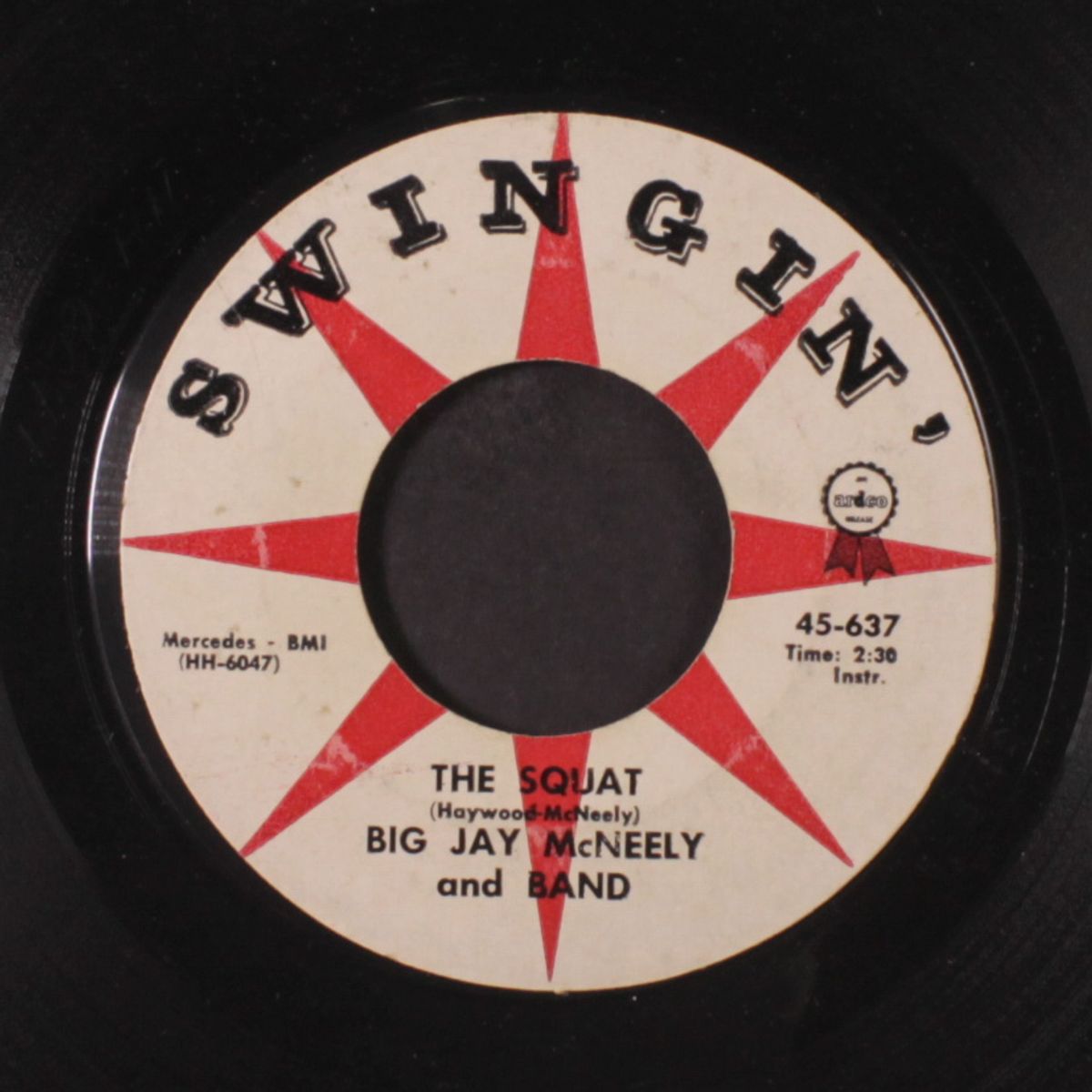 the squat / without a love by BIG JAY MCNEELY