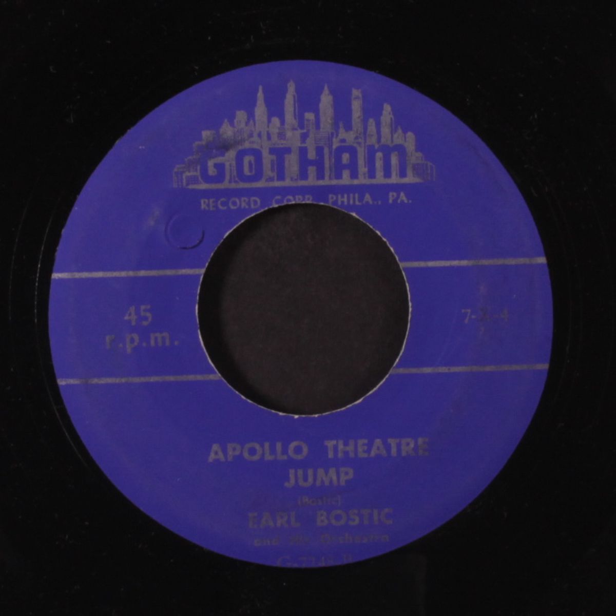 apollo theatre jump by EARL BOSTIC