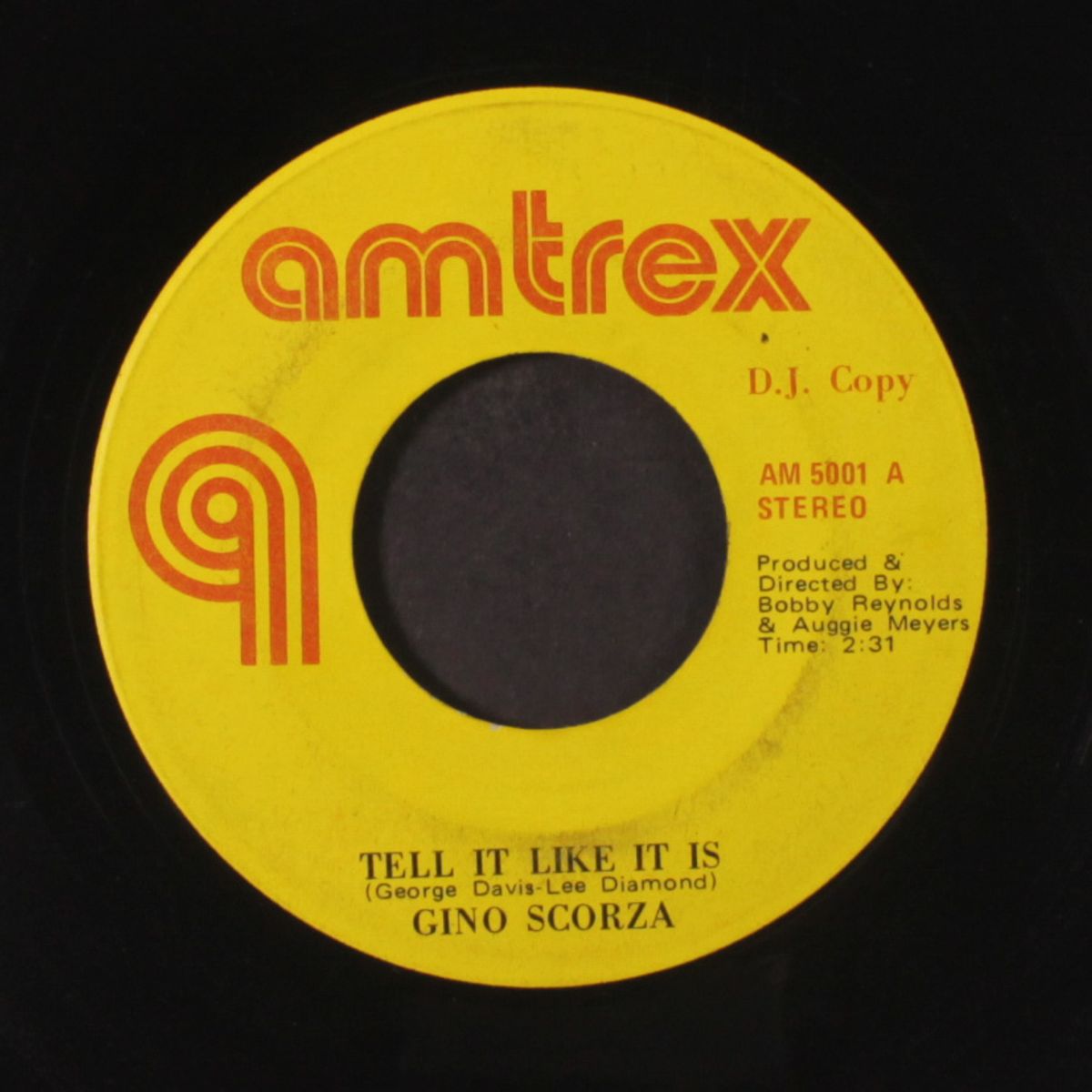 tell it like it is by GINO SCORZA