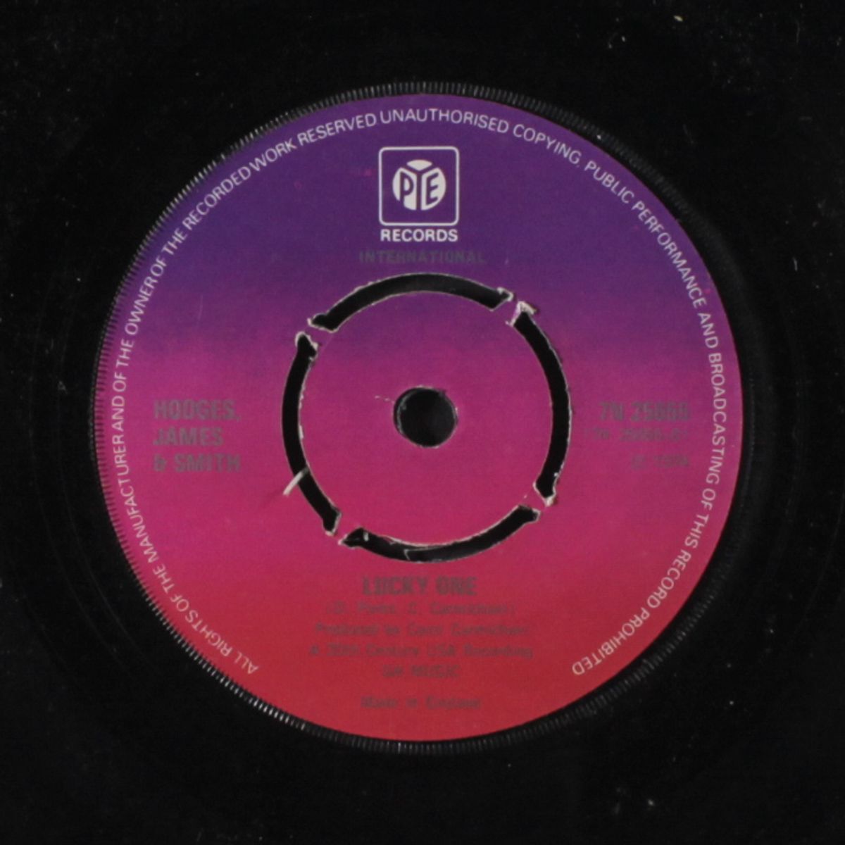 lovin' man / lucky one by HODGES, JAMES & SMITH