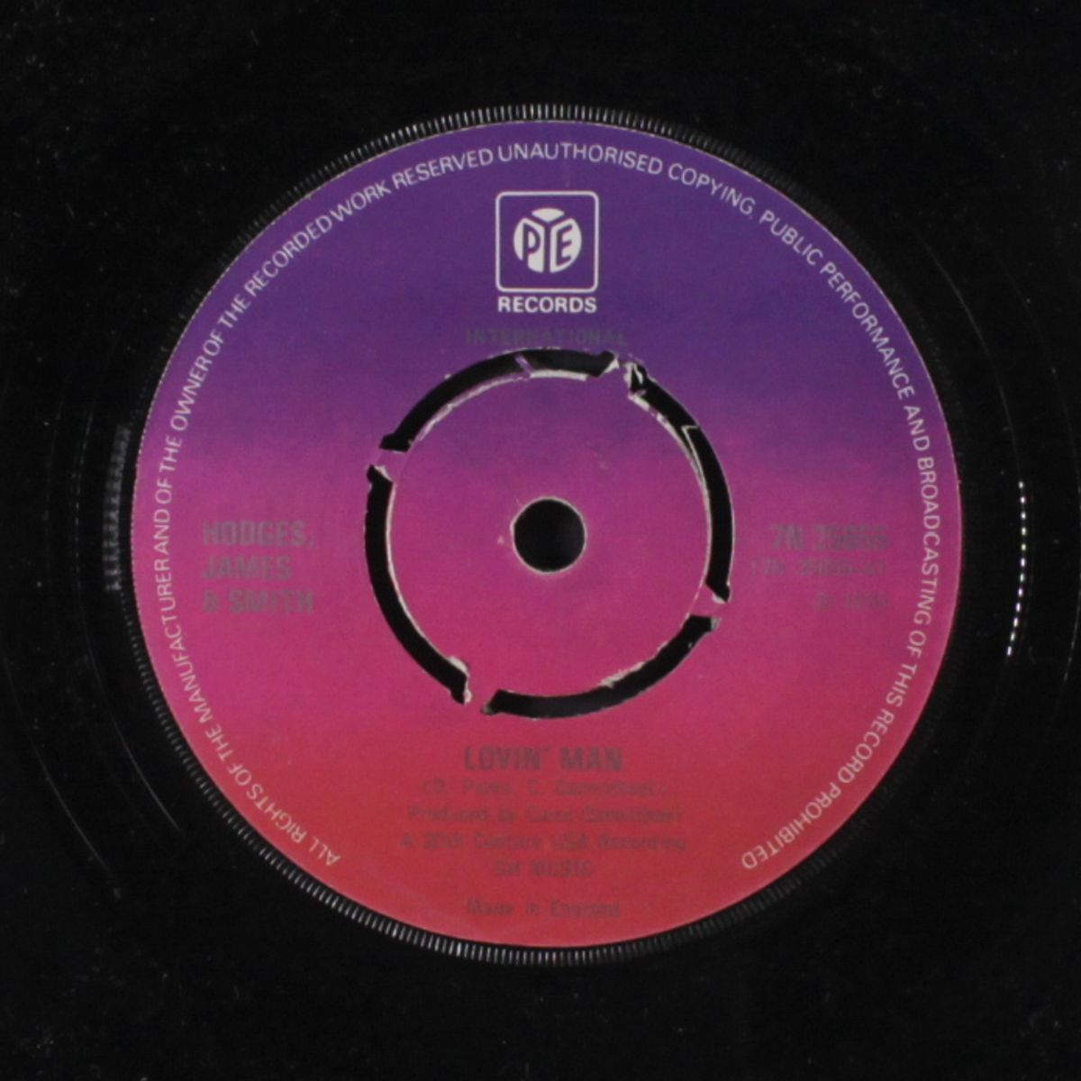 lovin' man / lucky one by HODGES, JAMES & SMITH