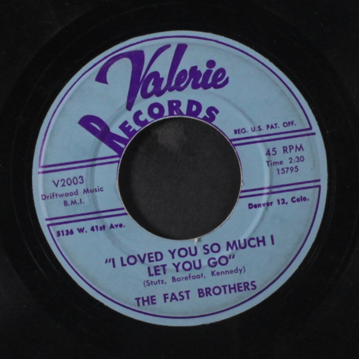shadows on the wall / i loved you so much i let you go by FAST BROTHERS