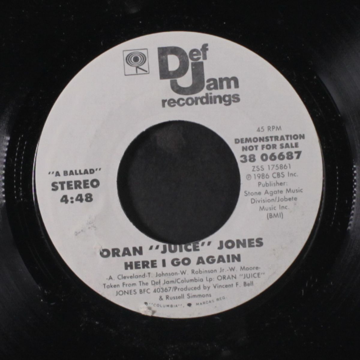 1.2.1. / here i go again by ORAN "JUICE" JONES