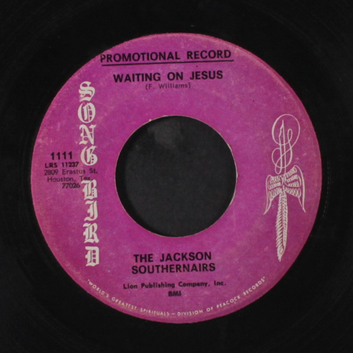 the bible will be fulfilled / waiting on jesus by JACKSON SOUTHERNAIRS