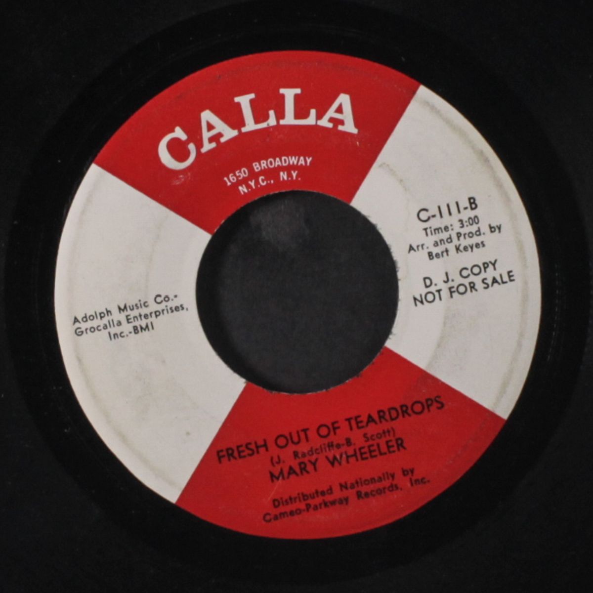 prove it / fresh out of teardrops by MARY WHEELER