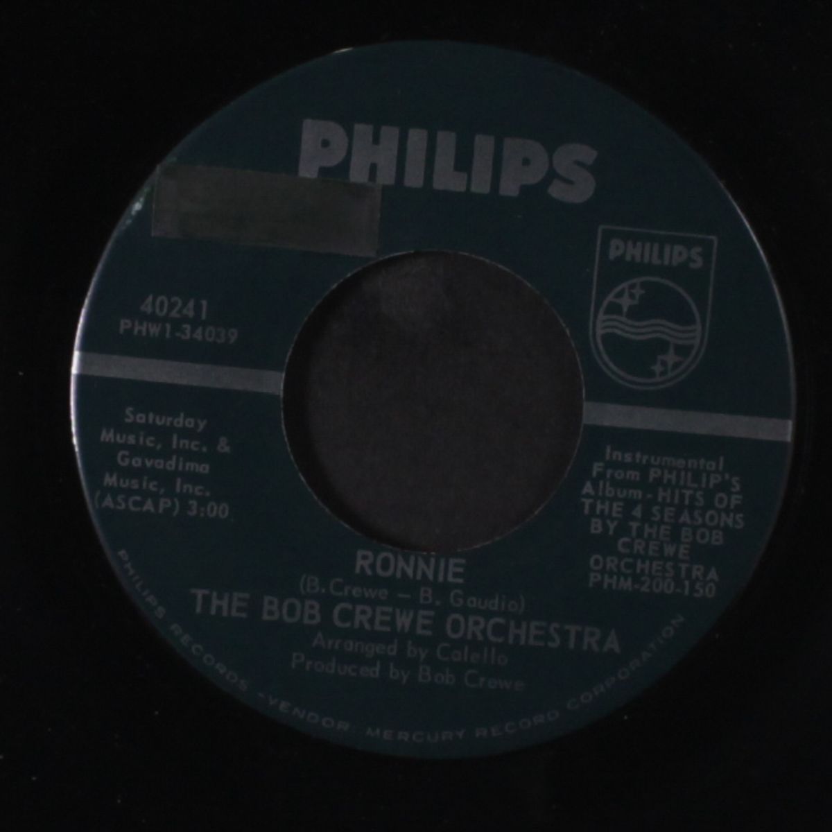 rag doll / ronnie by BOB CREWE