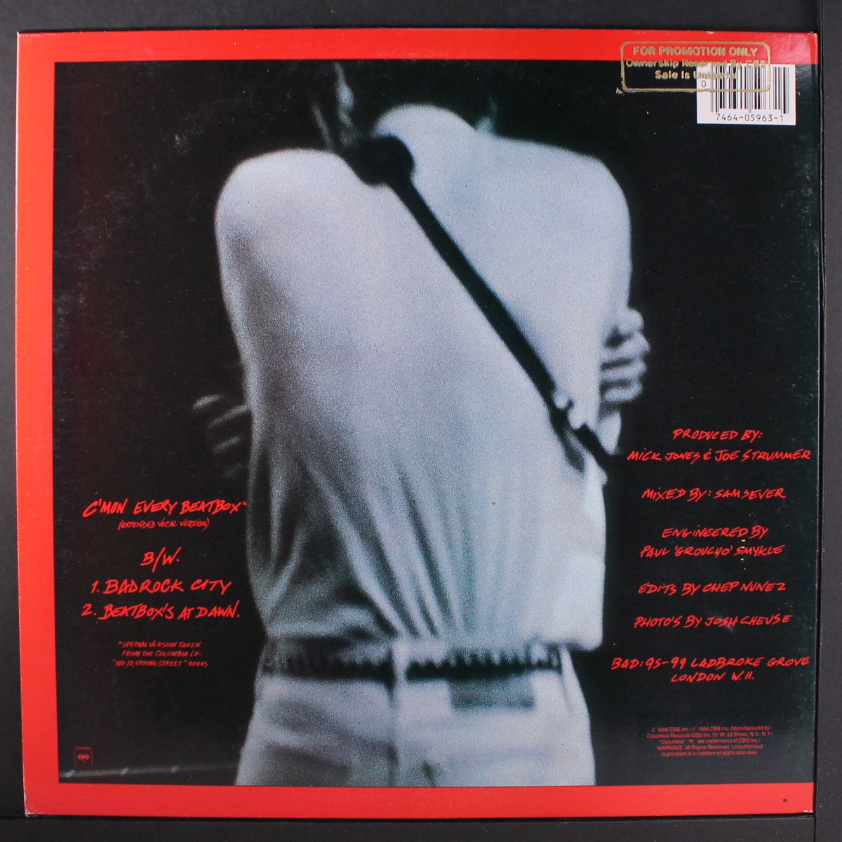 c'mon every beatbox by BIG AUDIO DYNAMITE