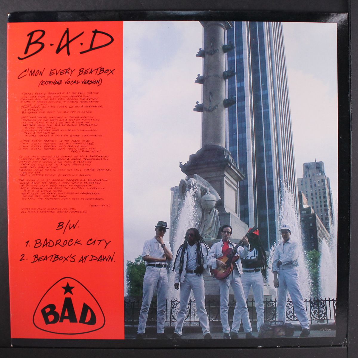 c'mon every beatbox by BIG AUDIO DYNAMITE