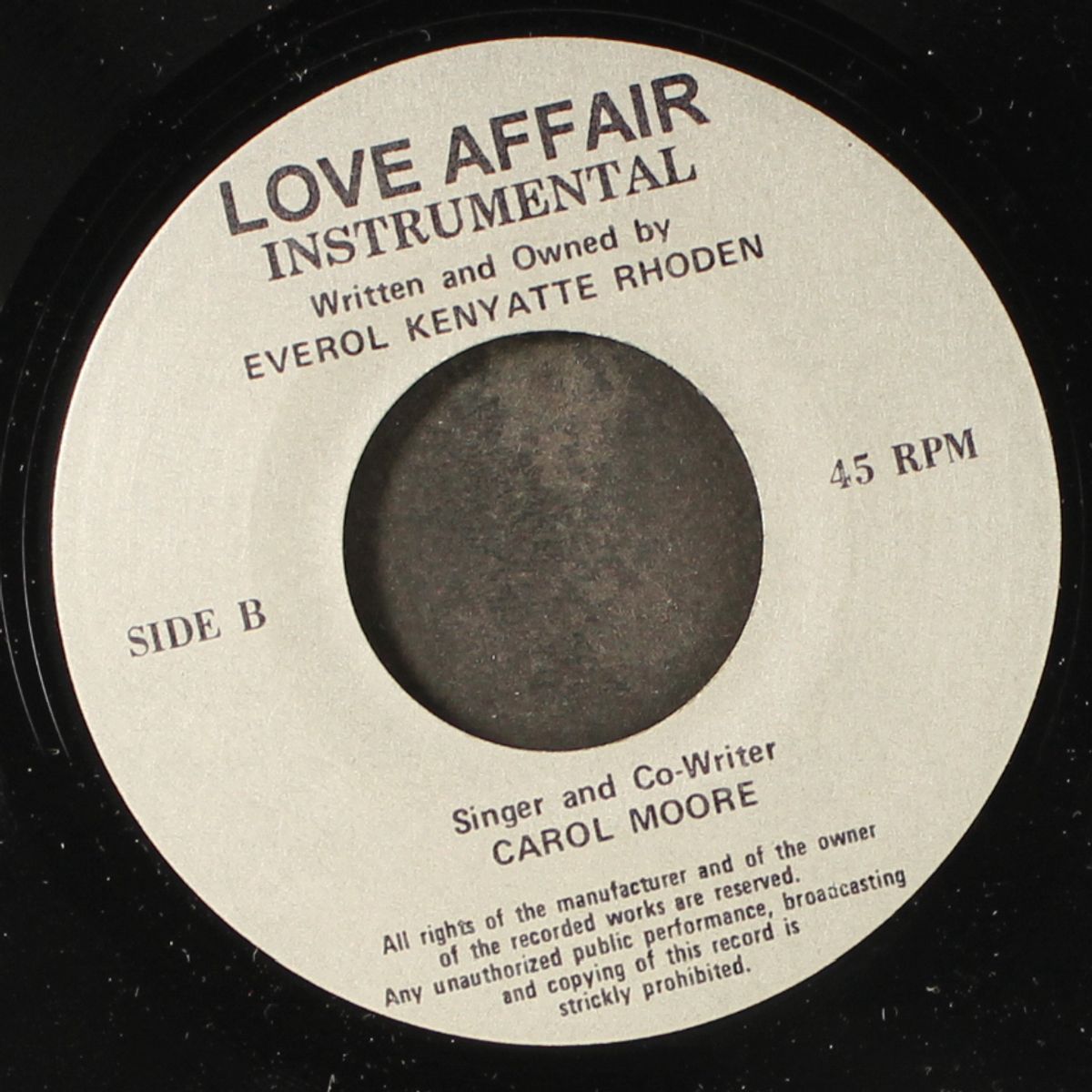 love affair / instrumental by CAROL MOORE