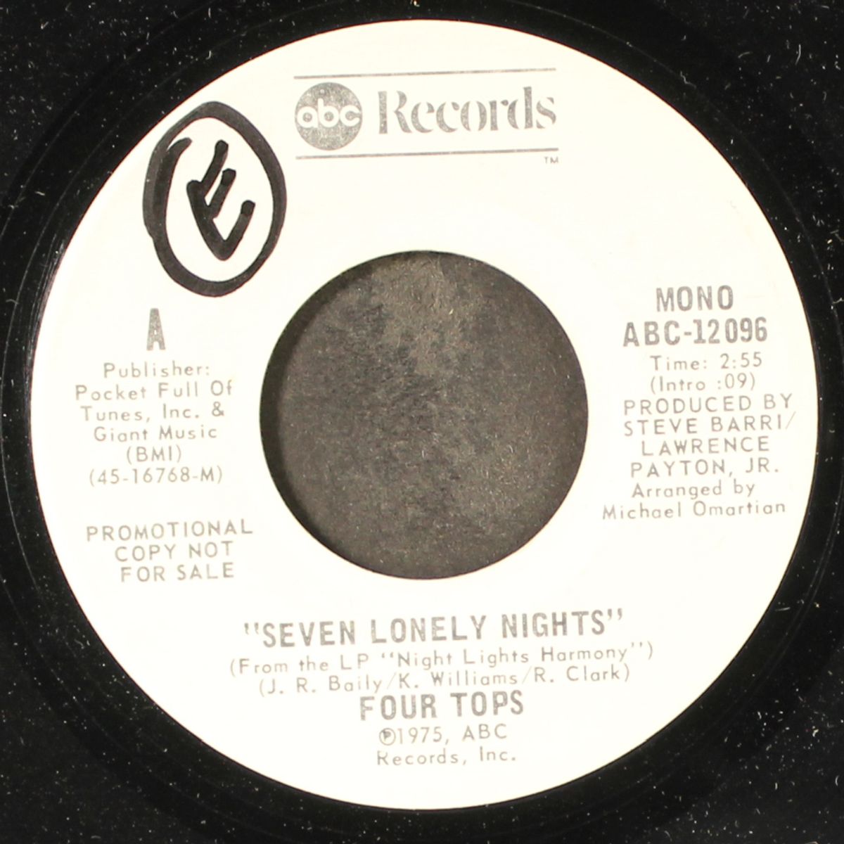 seven lonely nights by FOUR TOPS