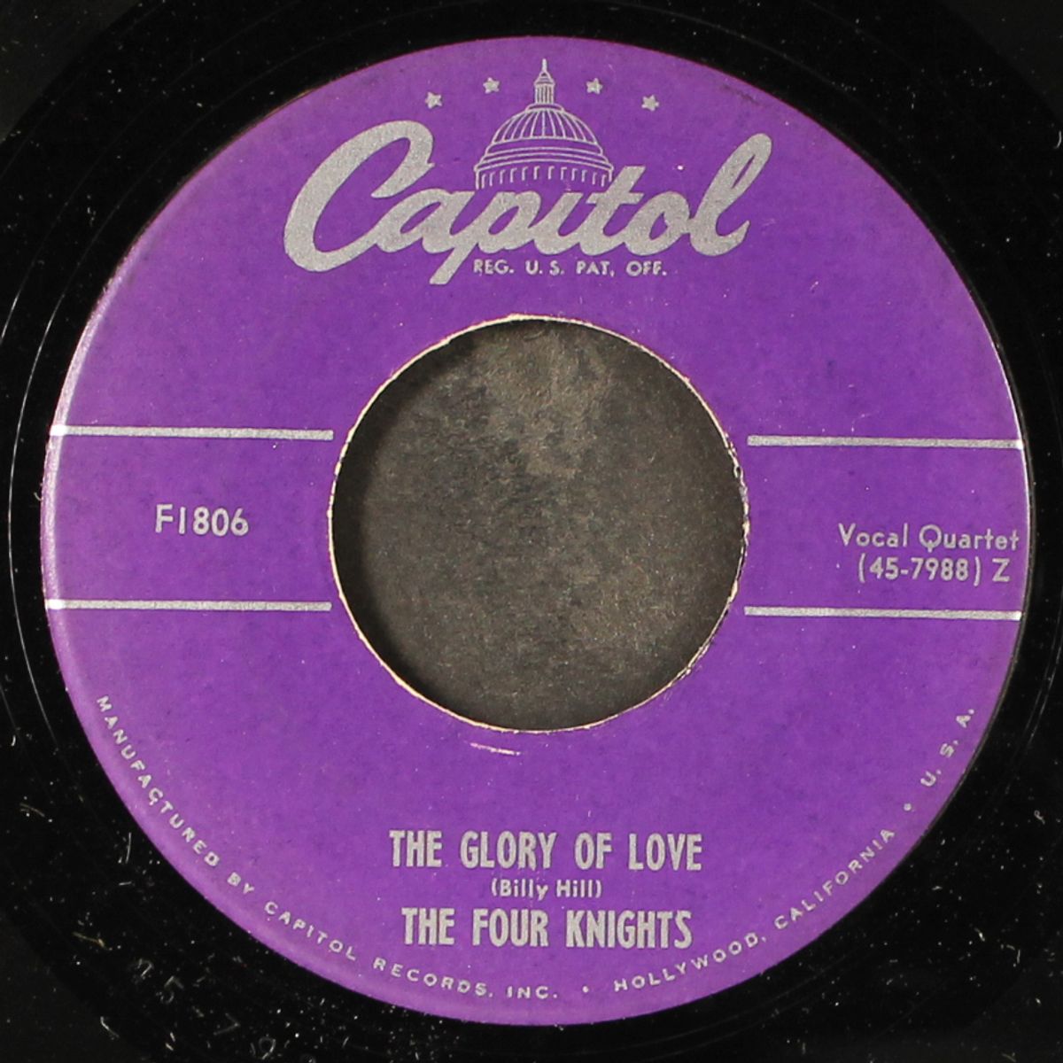the glory of love / (it's no) sin by FOUR KNIGHTS
