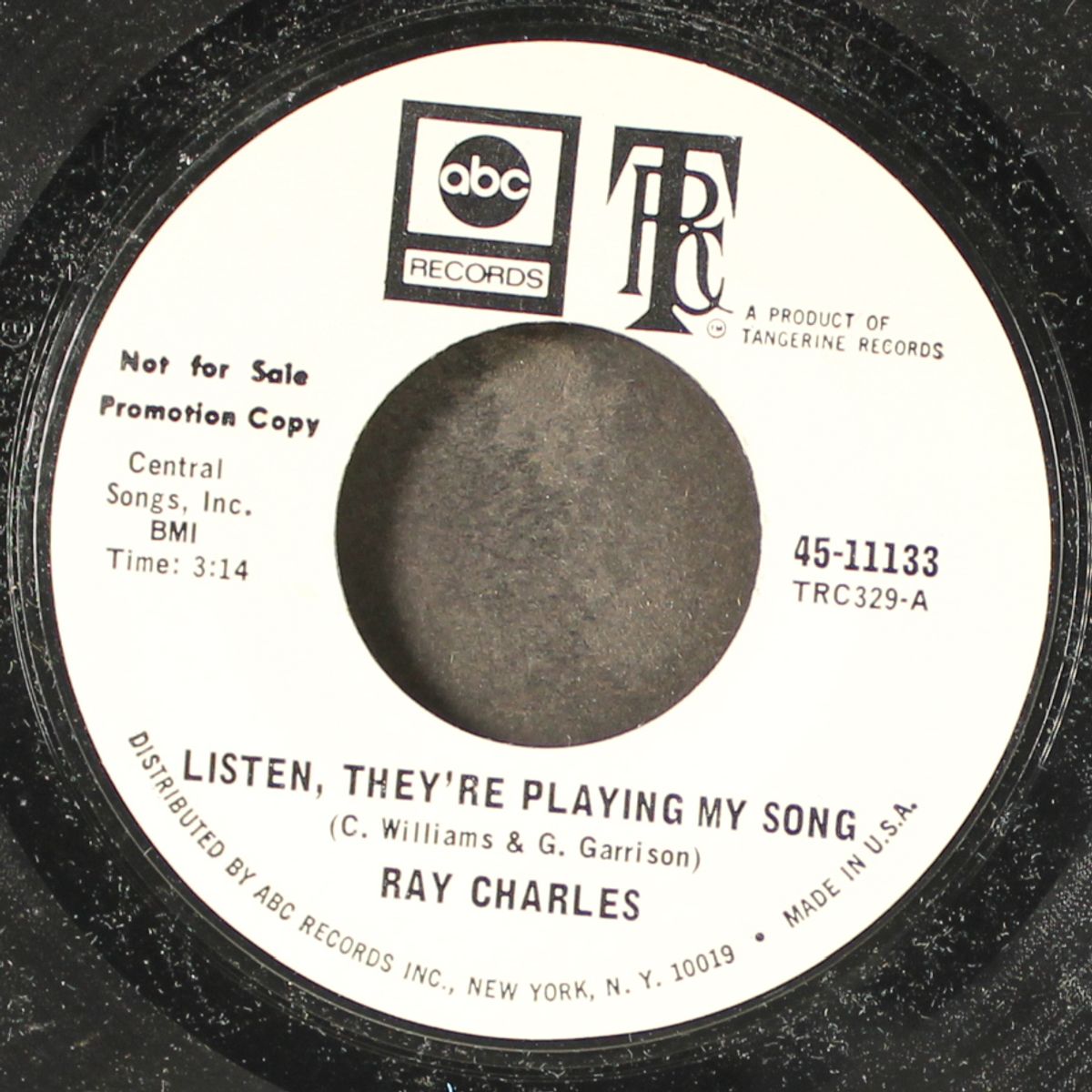 sweet young thing like you / listen, they're playing my song by RAY CHARLES