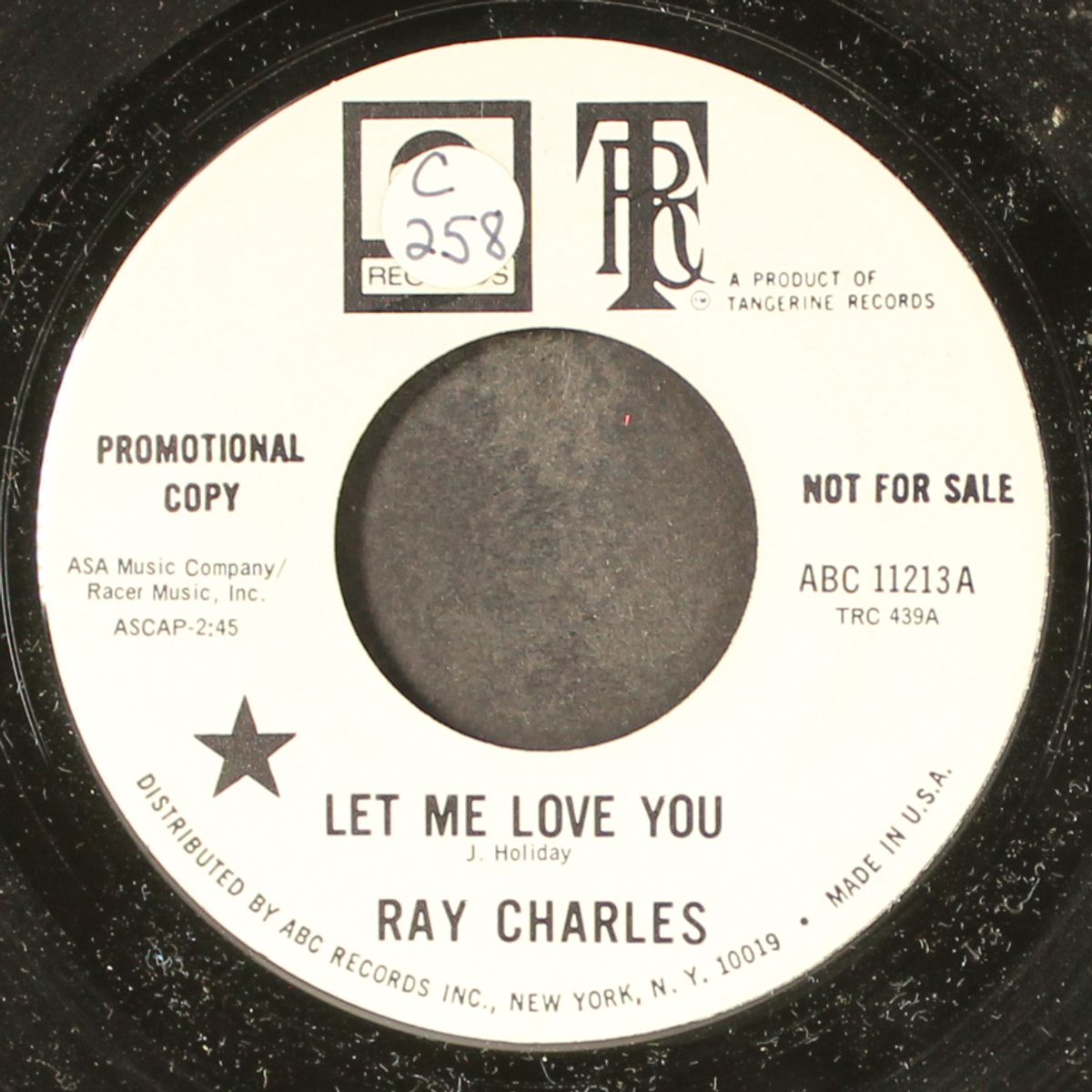 let me love you / satisfied by RAY CHARLES