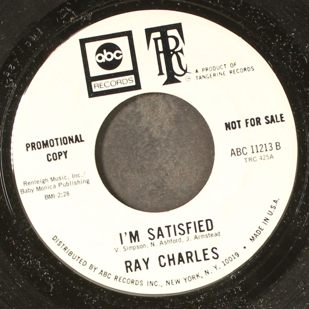 let me love you / satisfied by RAY CHARLES