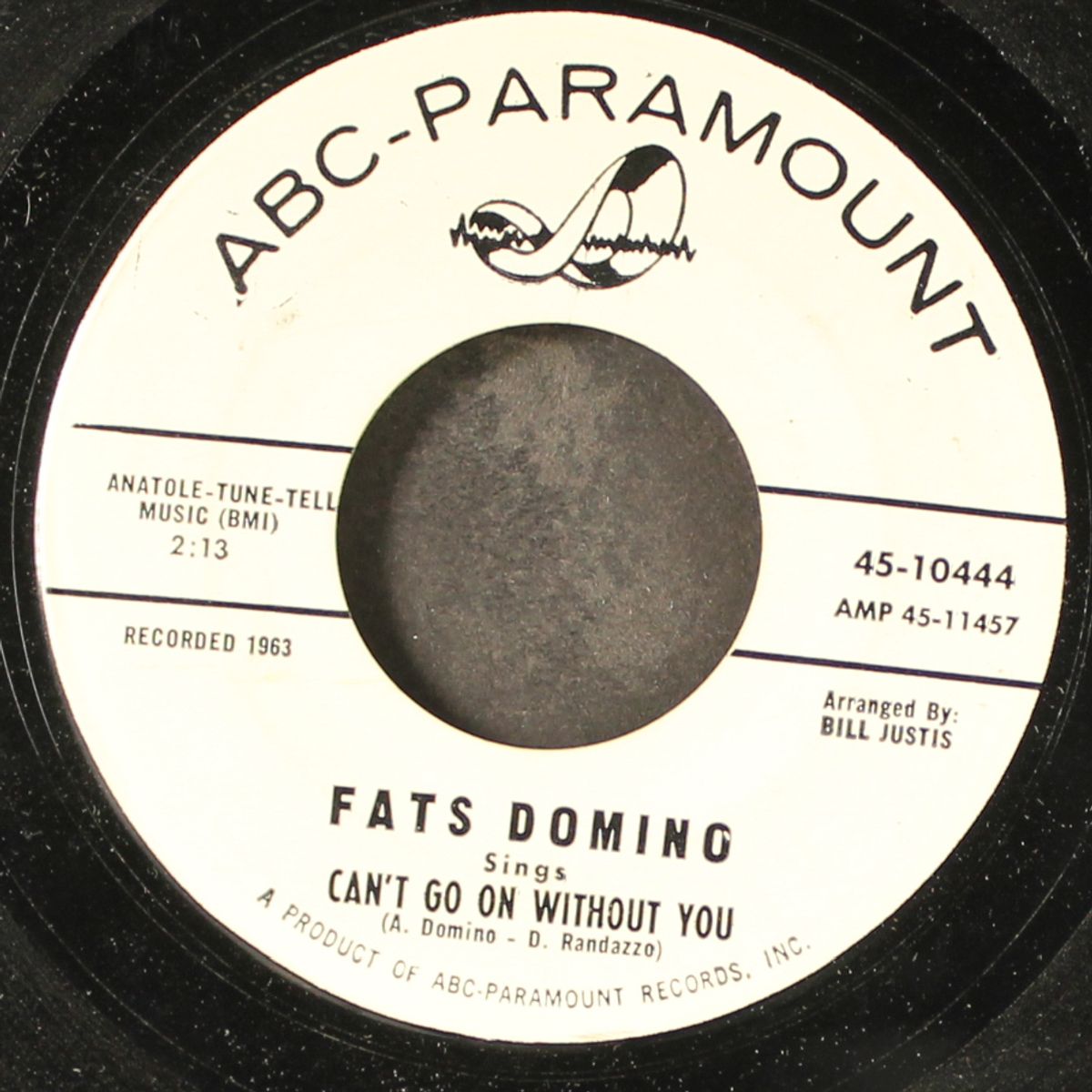 there goes / can't go on without you by FATS DOMINO
