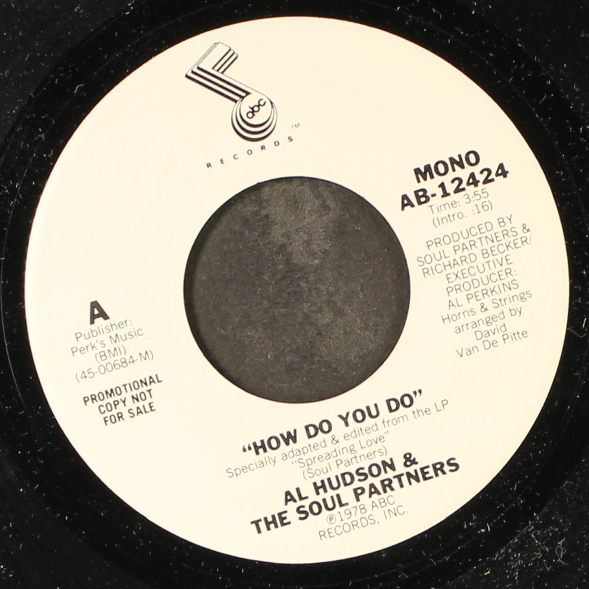 how do you do / mono by AL HUDSON & SOUL PARTNERS