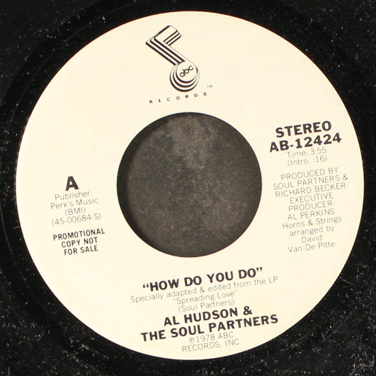 how do you do / mono by AL HUDSON & SOUL PARTNERS