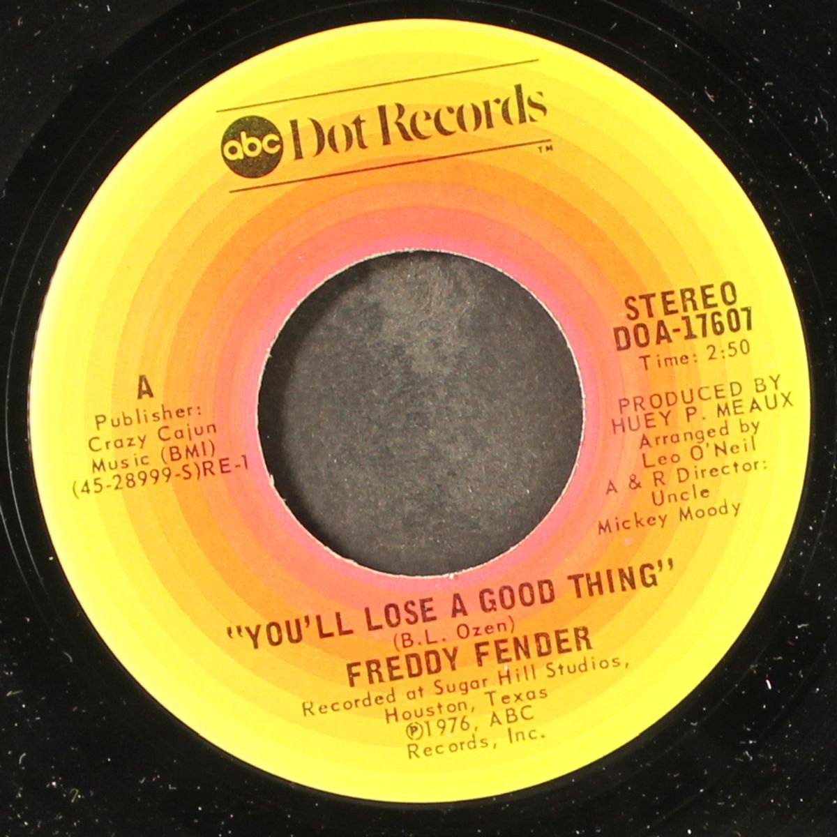 you'll lose a good thing by FREDDY FENDER