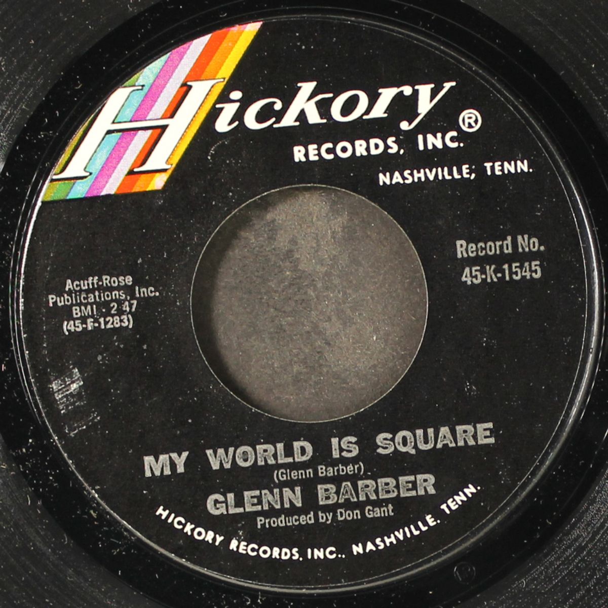 kissed by the rain, warmed by the sun / my world is square by GLENN BARBER