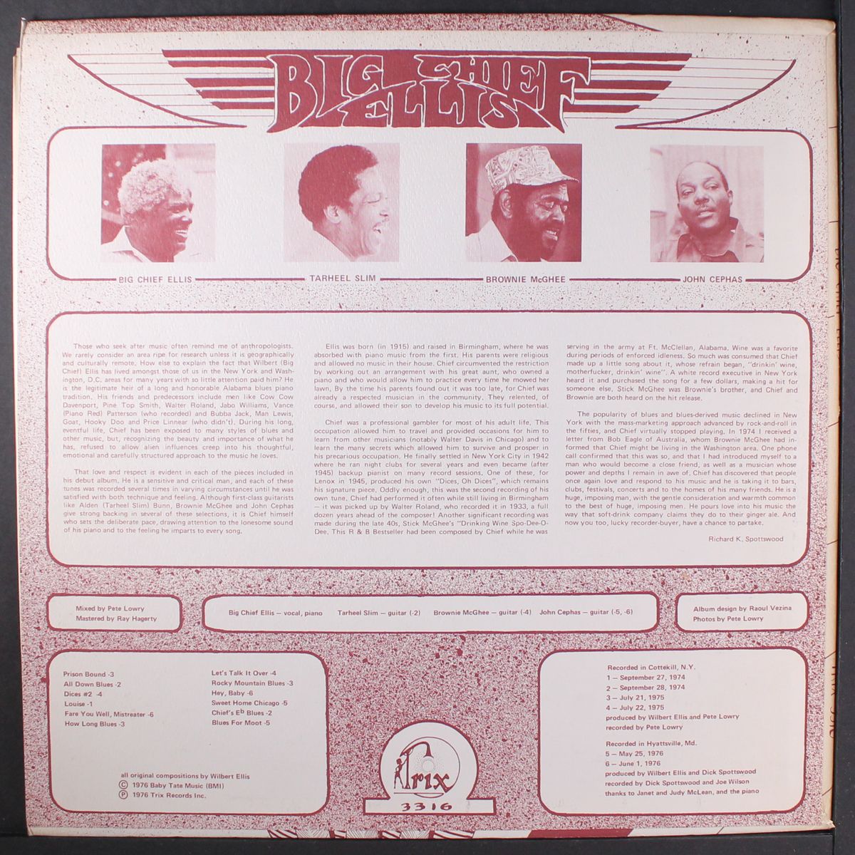 big chief ellis by BIG CHIEF ELLIS