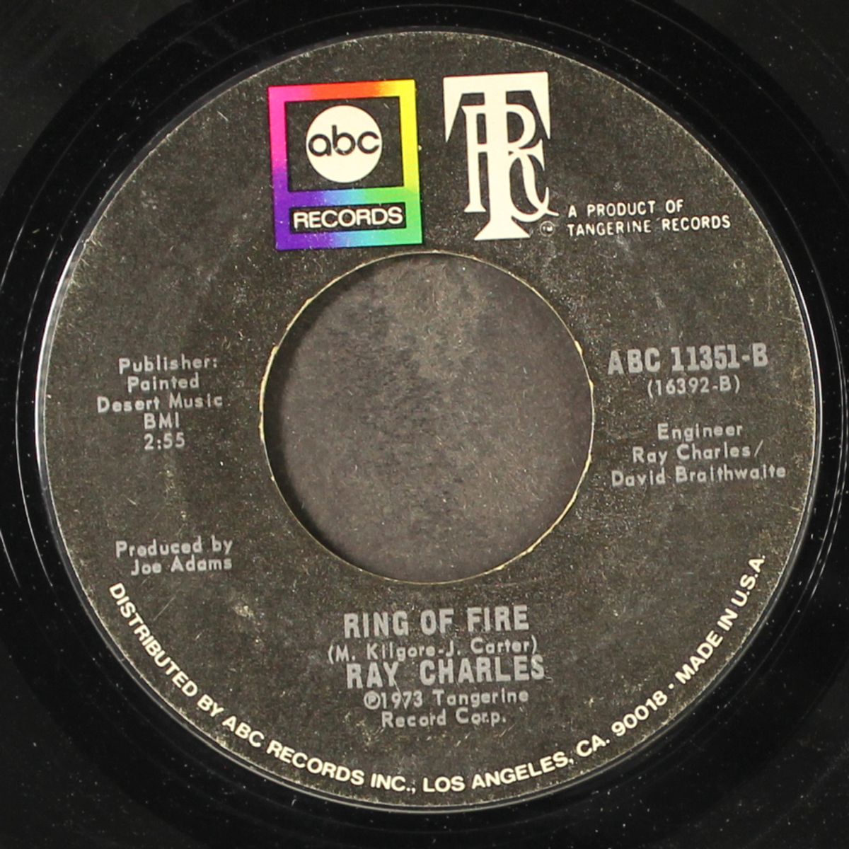 i can make it thru the days / ring of fire by RAY CHARLES