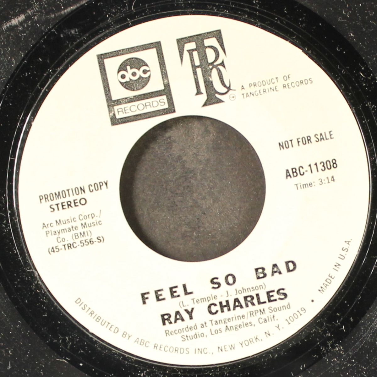 feel so bad / mono by RAY CHARLES