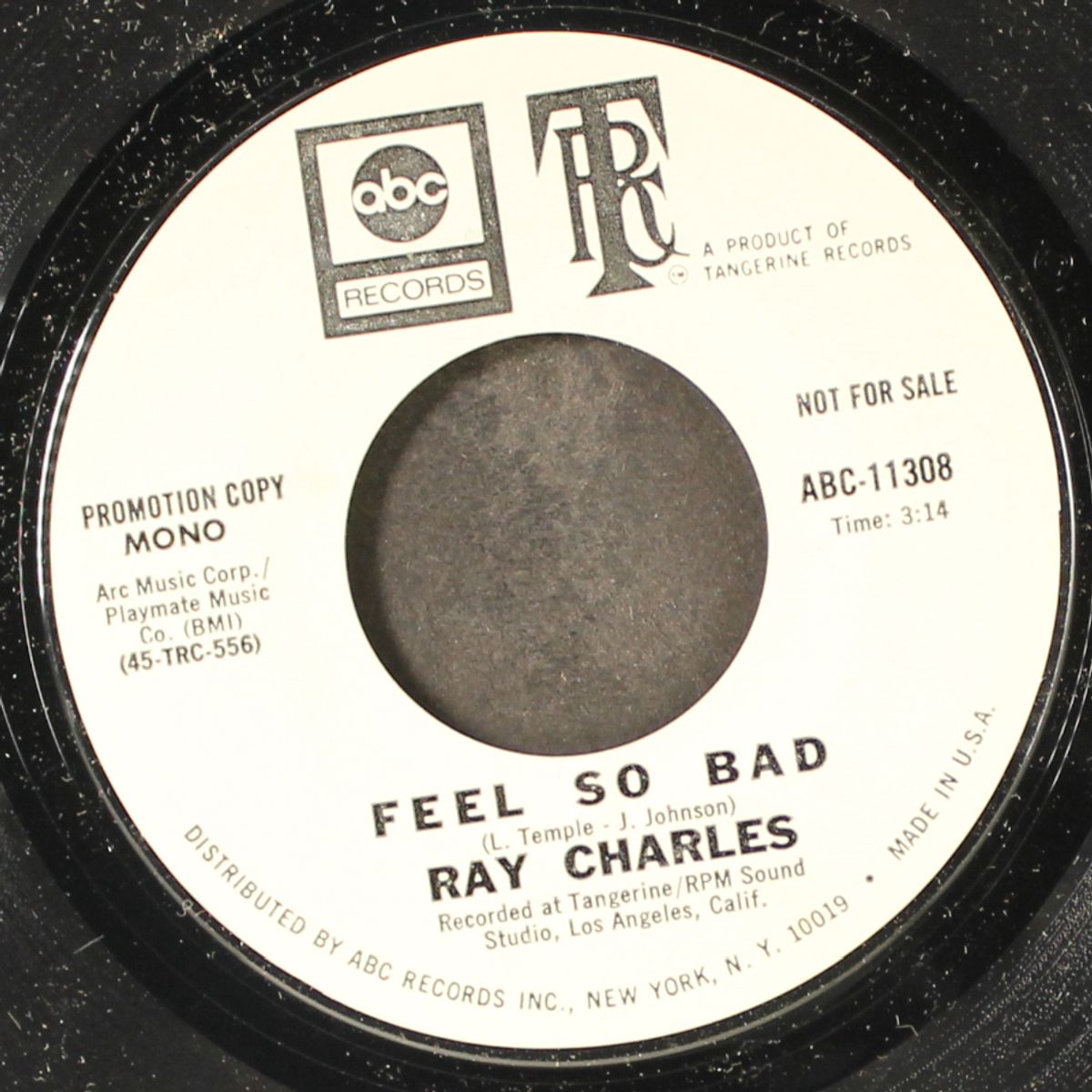 feel so bad / mono by RAY CHARLES
